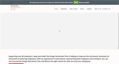 Desktop Screenshot of ensignpensions.com